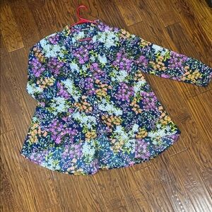Floral Long Sleeve Blouse